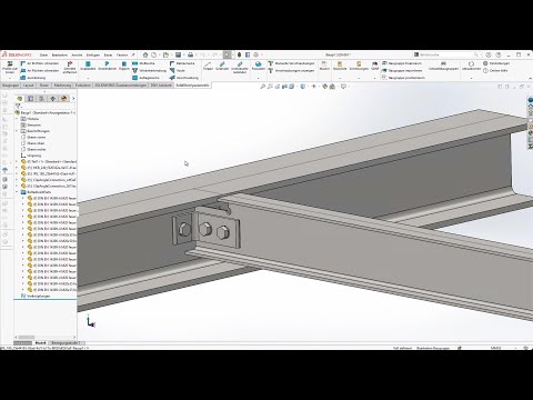 1 Connection, 4 possibilities - Creating steel connections - SolidSteel parametric for SOLIDWORKS