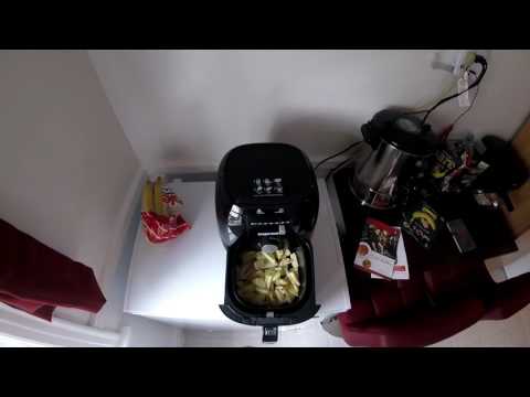 Chefman Air Fryer 9 Qt | TurboFry 7-in-1 High-Powered 450°F Cooking for Crispier and Even Results | XL Basket with Viewing Window | Air Fry, Bake, Broil, Reheat, Dehydrate, Defrost, Keep Warm video review thumbnail