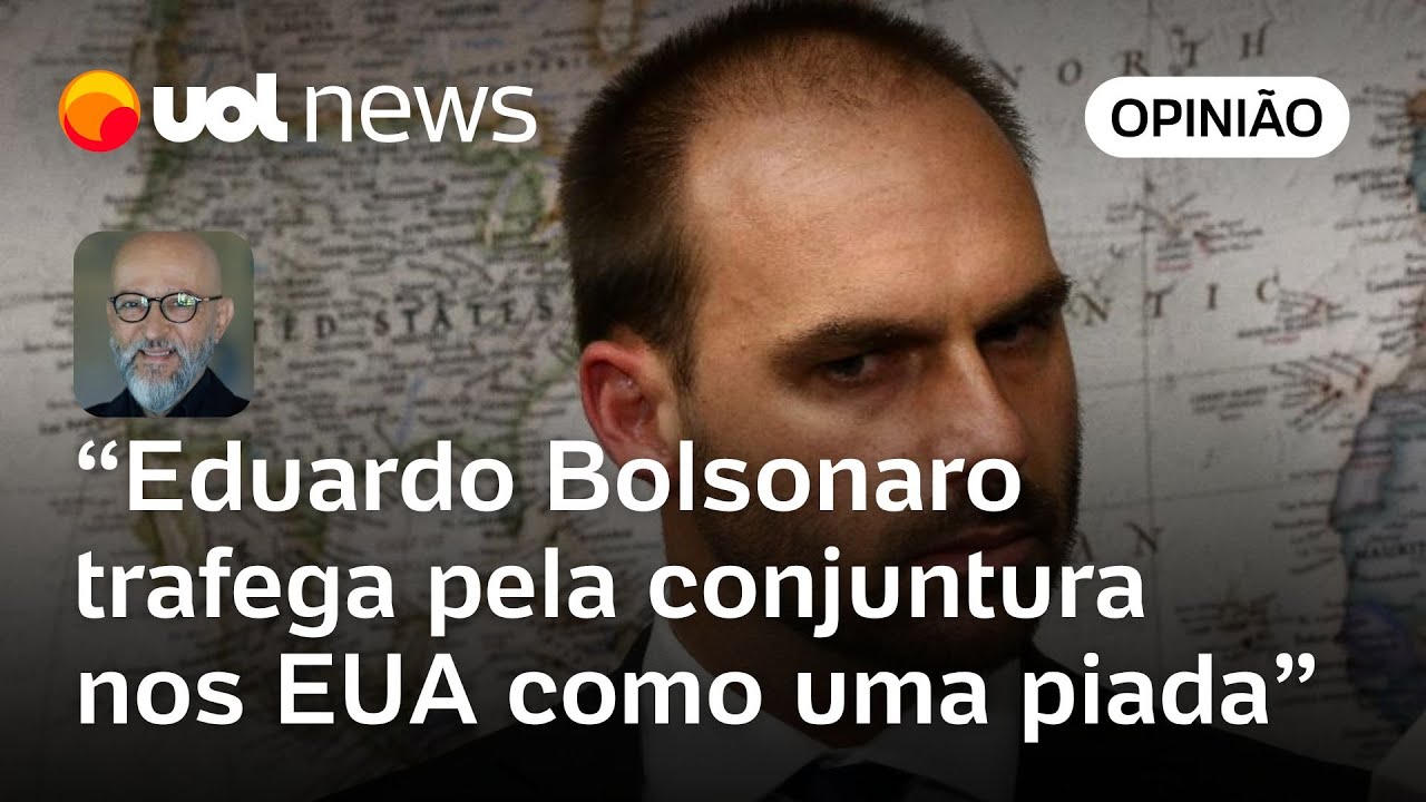 Eduardo Bolsonaro acabou aprisionado dentro da sua própria fake news, analisa Josias Souza
