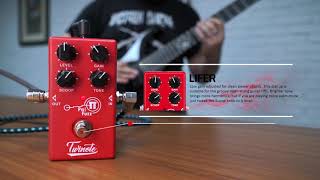 Video thumbnail for Twinote Pi π  Fuzz Pedal Sound Demo by Twinote Pedals