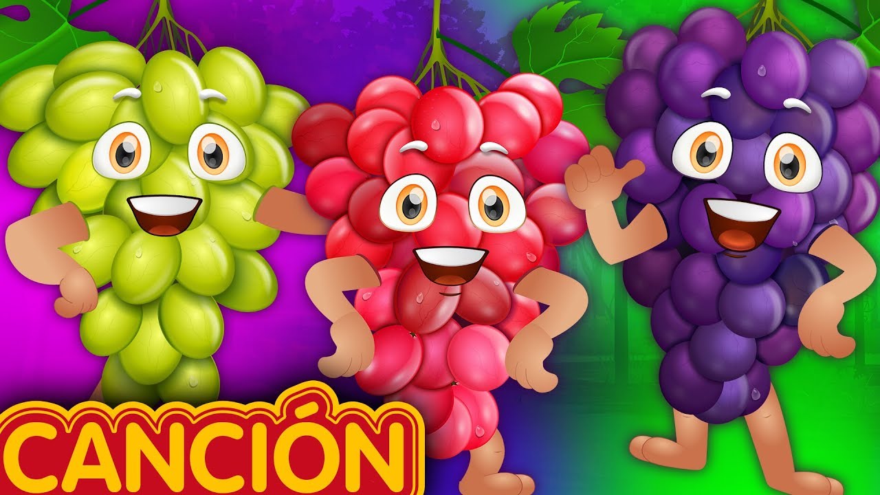 U, U, U, U, Uvas (Grapes Song) | Canciones infantiles en Español | ChuChu TV
