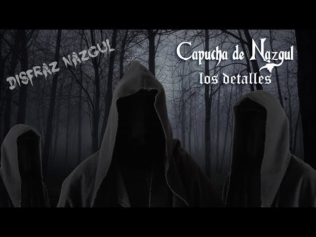 Vídeo relacionado con Funidelia Disfraz Oficial de Nazgul - El Señor de los Anillos para hombre, Incluye túnica con capucha, Talla XL - Traje para adultos para fiestas, Carnaval y Halloween