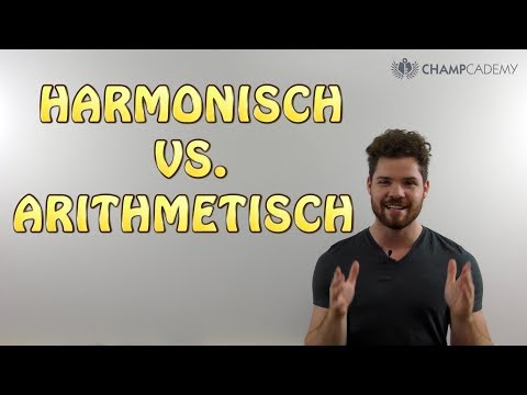 Unterschied Harmonisches & Arithmetisches Mittel + Beispiel: Geschwindigkeit