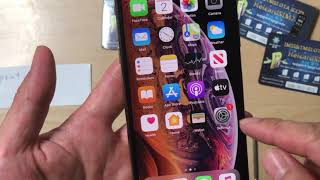 How to Unlock AT&T T-mobile Sprint iphone XS with Heicard turbo sim card chip 2019 ios13.1