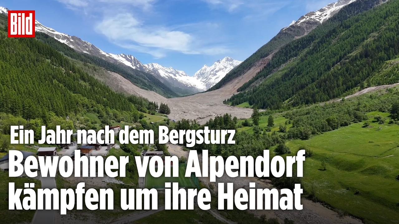 Der Moment, der alles zerstörte: BILD-Reporter ein Jahr nach dem Bergsturz zurück in Blatten