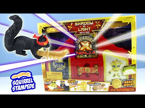 Treasure X Ninja Gold Shadow vs Light Battle Pack Review