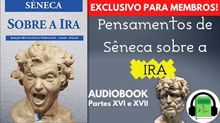Audiobook SOBRE A IRA (Pts. XVI e XVII) - Sêneca| LIÇÕES ESTOICAS |PENSAMENTOS DE SÊNECA SOBRE A IRA