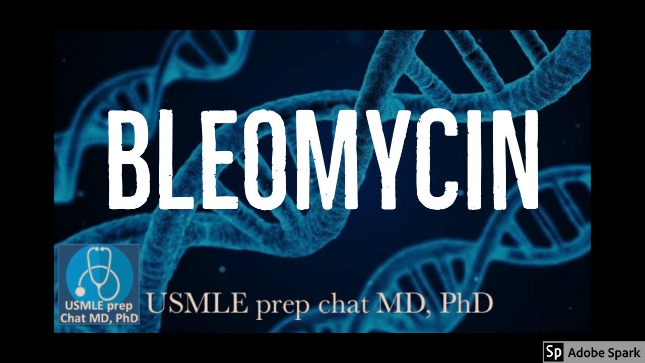 Bleomycin; Mechanism of action⑤ - YouTube