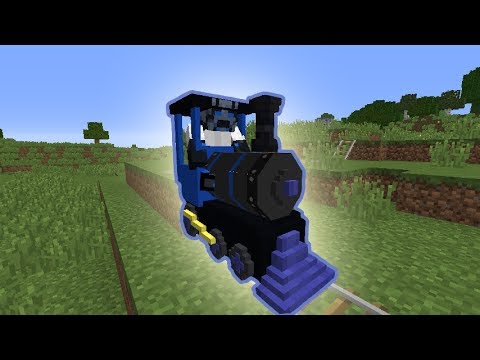 Custom Train in Vanilla Minecraft! - Block Model Tutorial/Build!