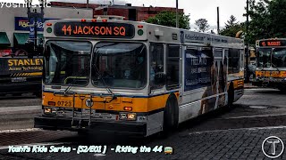 Another Residential Route! | Yoshi's Ride Series {S2-E01} - Riding the 44 🚌 - {MBTA}