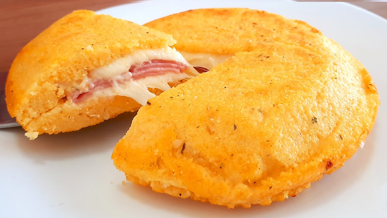 Porque não fiz assim antes - Cuscuz de Frigideira Recheado