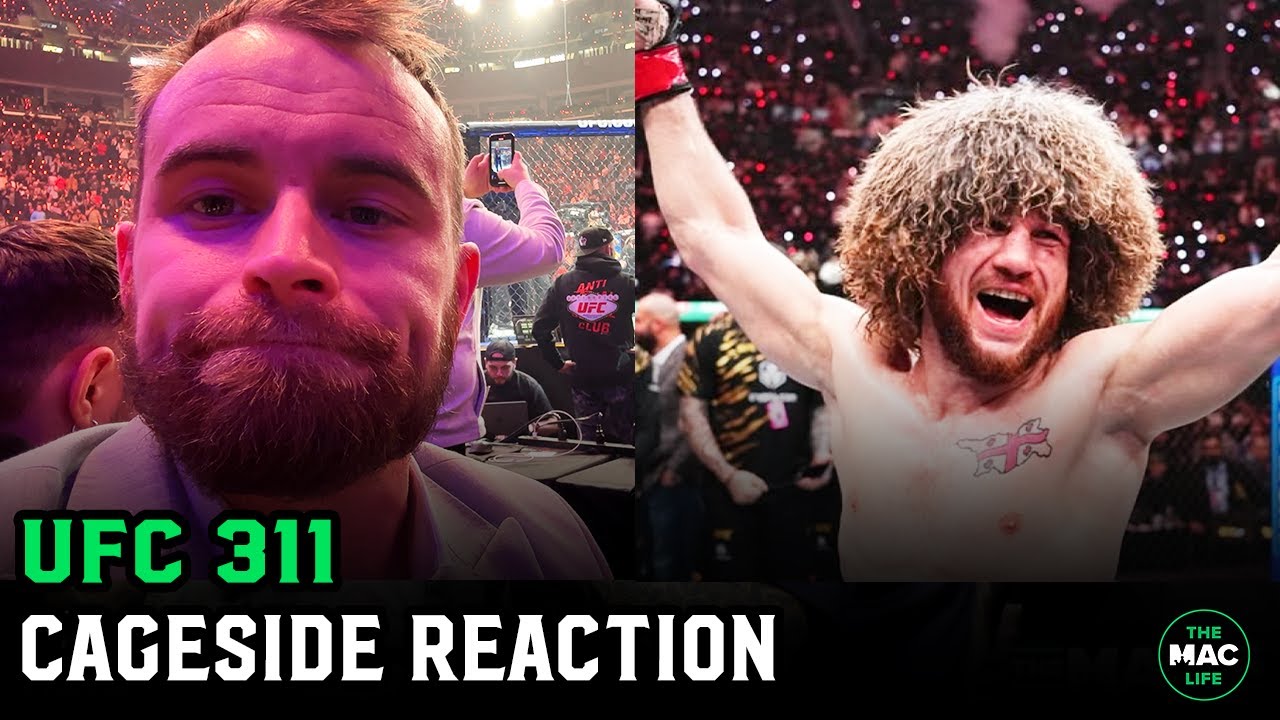 UFC 311 Cageside Reaction: Merab outpaces Umar Nurmagomedov; Islam submits Moicano