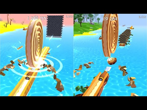 Spiral Roll : Gameplay Walkthrough Part 2 - All Level (Android & iOS)