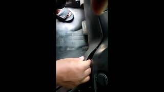 CHEVY EXPRESS CARGO VAN,GMC, SAVANNAH VANS INTERIOR ENGINE COVER REMOVAL AND REPLACING