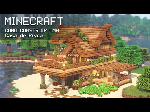 Minecraft |  How to Build a Beach House