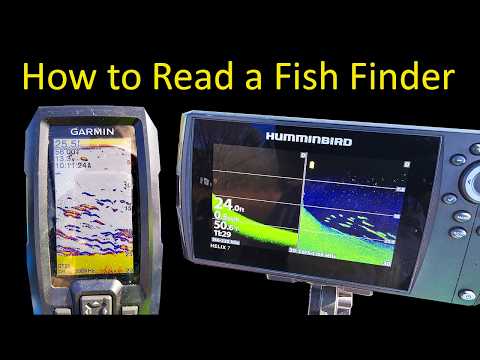 How to Read a Sonar Fish Finder for Beginners (Garmin Striker & Humminbird Helix 7)
