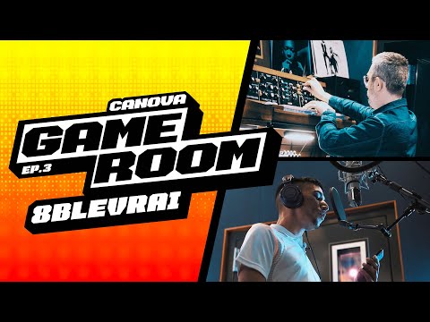 CanovA & 8blevrai - Tra me e te (studio session) | CanovA GameRoom - Episodio 3