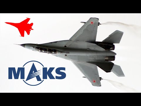Spectacular MiG-35 Airshow, Full-Afterburner!! ✈️ MAKS 2013 [Remastered]