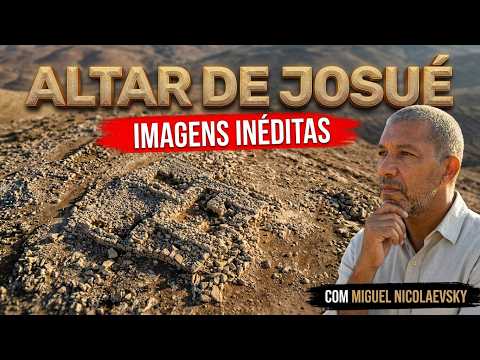 Imagens a&eacute;reas incr&iacute;veis do Altar de Josu&eacute; sobre o Monte Ebal - Guia Brasileiro em Israel