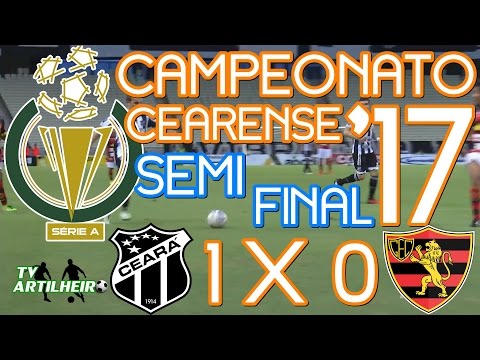 [Cearense '17] Semifinal 3 | Ceará 1 X 0 Guarani (J) | Alex Amado | Nar.: Cesar Luis | TV ARTILHEIRO