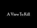 A View to a Kill - Skye 