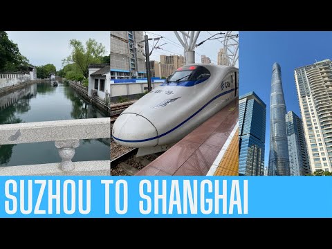Trem-bala China – Suzhou para Xangai
