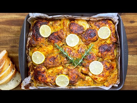 The GREEK LEMON CHICKEN with potatoes recipe you’ll have on rotation!