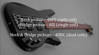 Video thumbnail for EMG 40PJ set vs. EMG 40DC pickups comparison by SerhioTKM