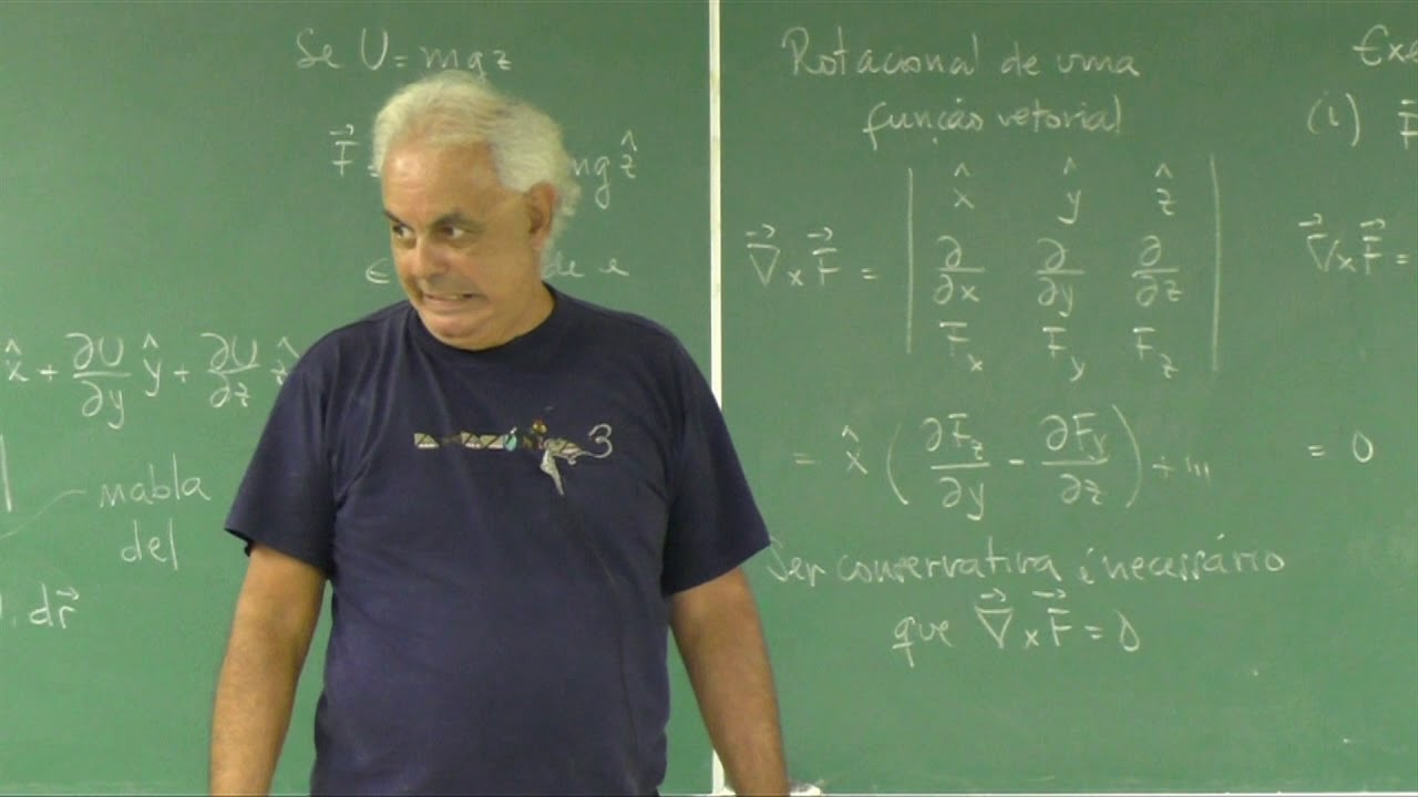 Aula 13.6 - Cálculo do rotacional da força gravitacional