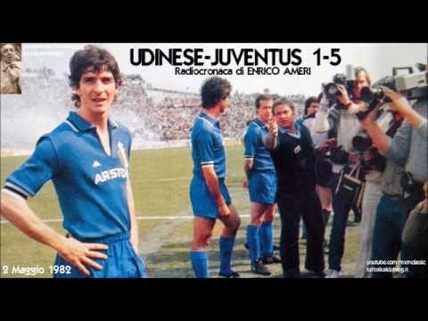 Udinese-Juventus 1-5 (2/5/1982) Radiocronaca di Enrico Ameri (Tutto il calcio minuto per minuto)