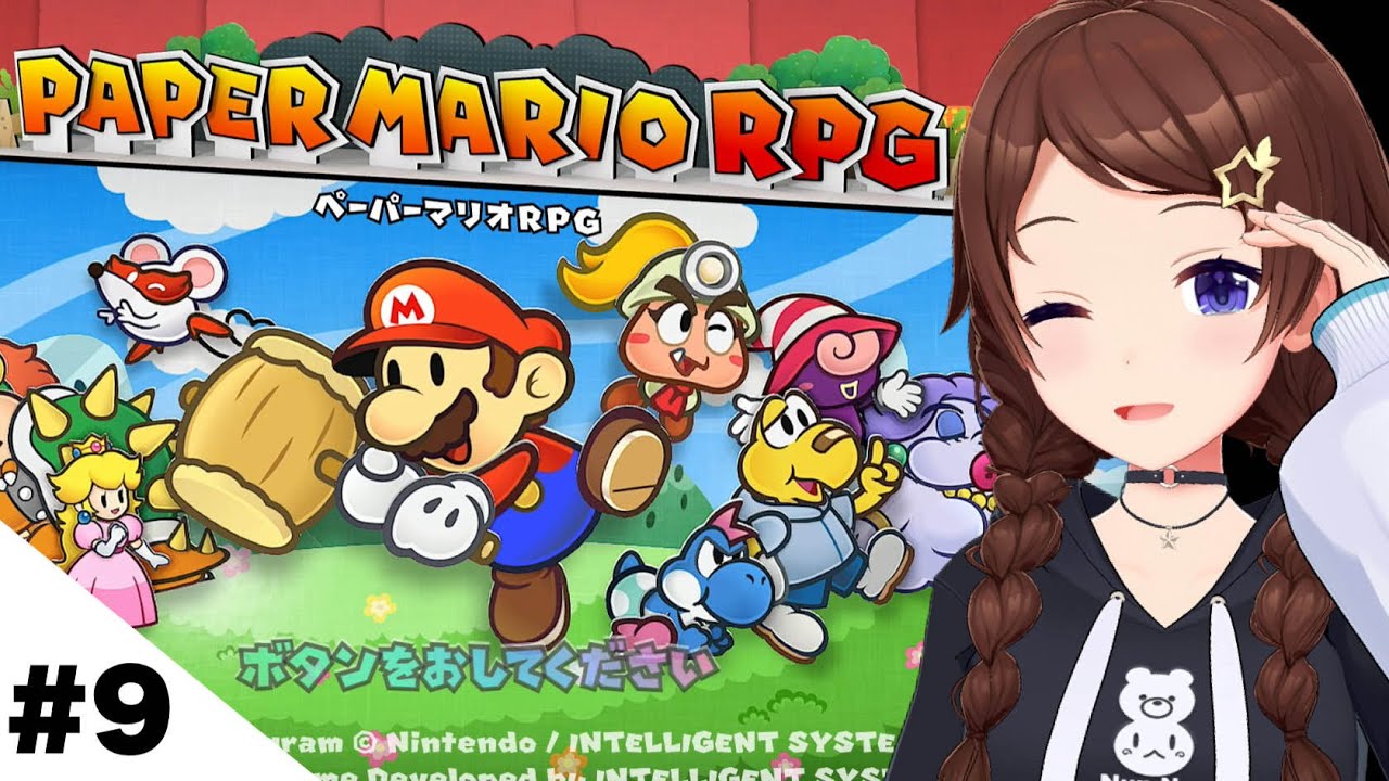 【ペーパーマリオRPG】新たな世界へ！高級な町！？【ホロライブ/ときのそら】