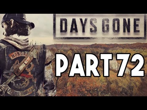 Days Gone FULL Walkthrough Part 72 - CLEAR THE HORDE - Lets Play Gameplay PS4 PRO HD