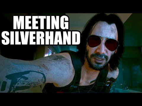 CYBERPUNK 2077 - Meeting Johnny Silverhand / V Meets Johnny