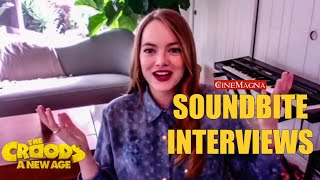 The Croods 2 - A New Age Interview With Movie Cast Members video