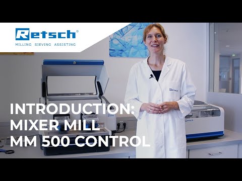Mixer Mill MM 500 control - Introduction #RETSCH #mixermill #laboratoryinstruments