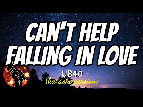 CAN'T HELP FALLING IN LOVE - UB40 (karaoke version)