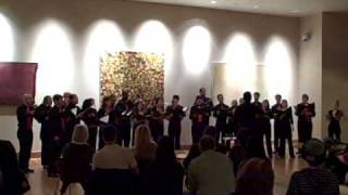 International Orange Chorale sings Holst's O Spiritual Pilgrim