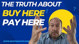Used Car Dealer Explains why Buy Here Pay Here car dealerships charge 