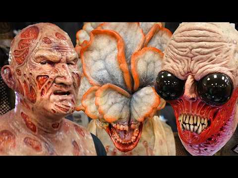 Halloween Masks Convention Walk Through 4k | MASK FEST 2024