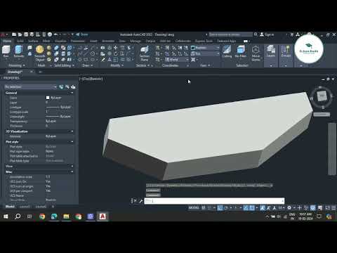 Concrete shape of Pier and Pier-Cap in AutoCAD #pier #piercap #bridge