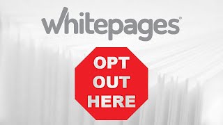 White Pages Opt Out Of Public Record Database And Protect Your Personal Information