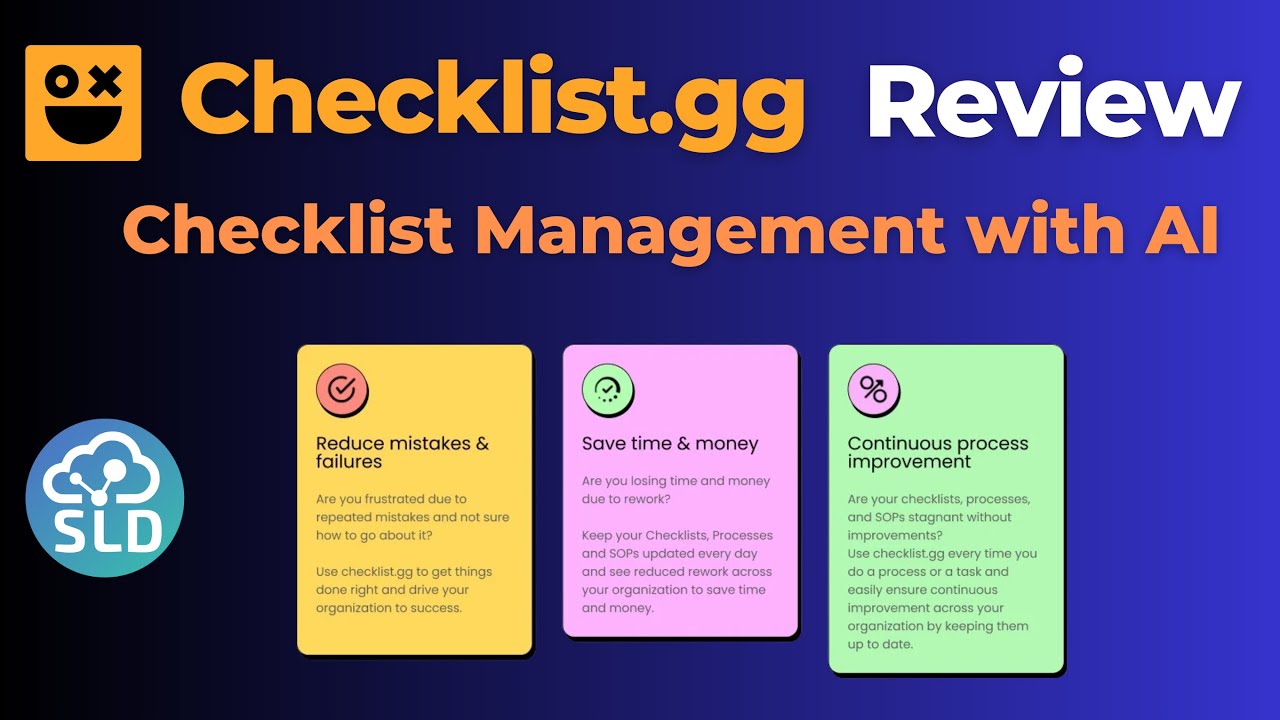 Checklist.gg Review: Optimize Workflow with AI-Enhanced Checklists
