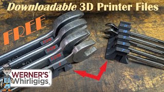 3D Printed Wrench Organizers for your Tool Chest