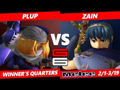 Genesis 6 SSBM - PG | Plup (Sheik) VS PG | Zain (Marth) Smash Melee Winner's Quarters