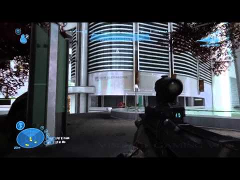 Halo: Reach - Exodus (Mission 7 - Part 2) - Solo Legendary Walkthrough - HD 1080p