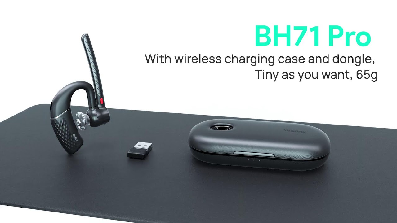 BH71 PRO USB Wireless Bluetooth Mono Headset