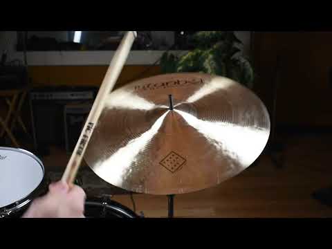 20" Istanbul Agop Traditional Crash Ride Cymbal 1852g *Video* image 8