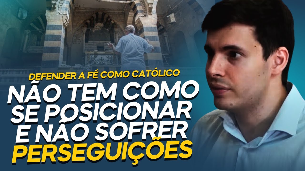 MUITAS CATÓLICOS SENTEM VERGONHA EM DEFENDER OS VALORES DO CATOLICISMO | GUILHERME FREIRE