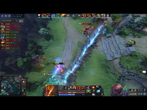 ana styles on solo VP vs OG TI9 group stage