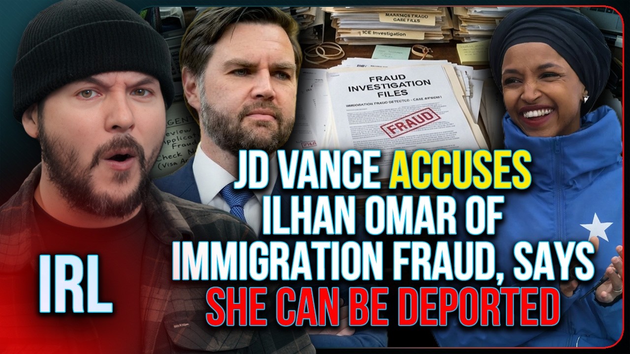 JD Vance ACCUSES Ilhan Omar of Immigration Fraud, Says She Can Be DEPORTED